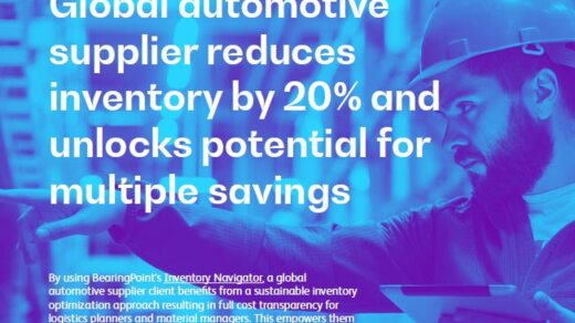 Global automotive supplier reduces inventory by 20% and unlocks potential for multiple savings