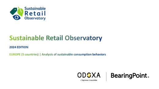 Download the Europe 2024 Sustainable Retail Observatory full study