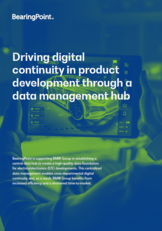 Driving digital continuity in product development through a data management hub