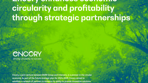 Encory enhances economic circularity and profitability through strategic partnerships