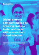 Global pharma company makes its ordering process faster and easier with a new cloud-based solution