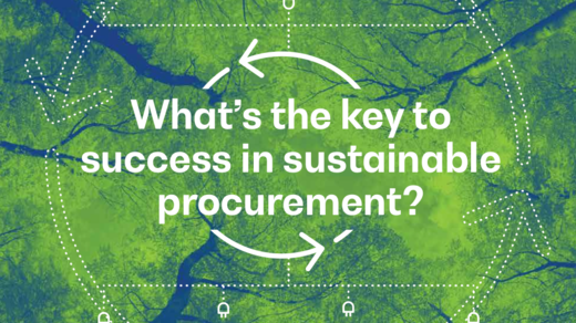 Sustainable procurement inforgraphic